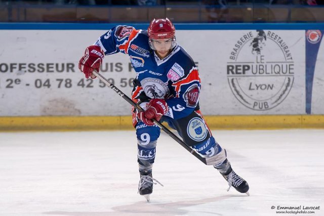 Photo hockey match Lyon - Brest  le 17/04/2013