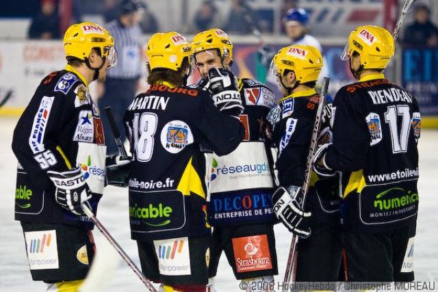 Photo hockey match Strasbourg  - Dijon  le 22/11/2008
