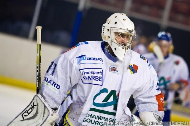 Photo hockey match Strasbourg  - Dijon  le 22/11/2008