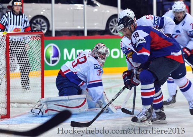 Photo hockey match France - Slovakia le 03/05/2013