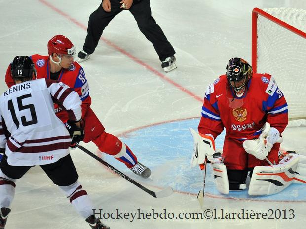 Russia 6 - 0 Lettonie