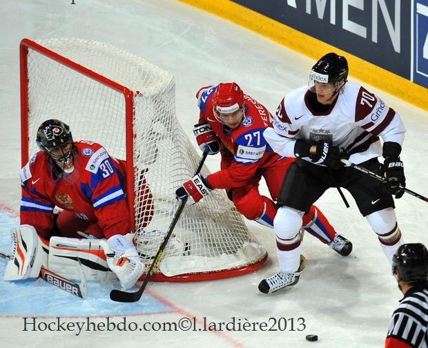 Russia 6 - 0 Lettonie