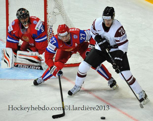 Russia 6 - 0 Lettonie