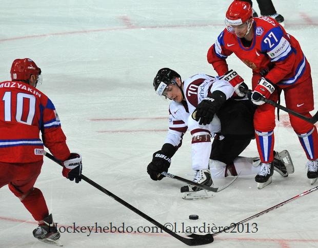 Russia 6 - 0 Lettonie