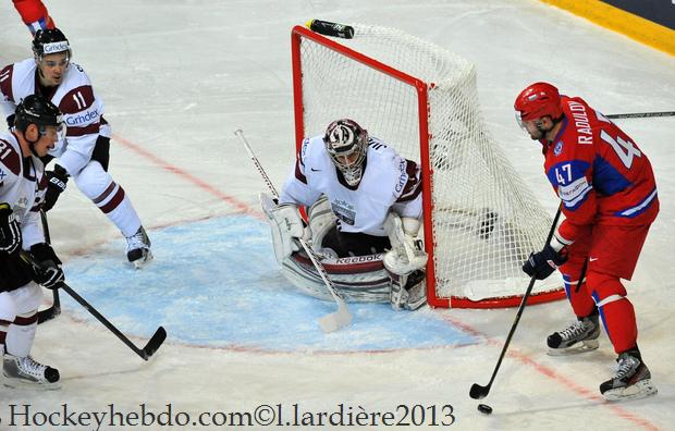 Russia 6 - 0 Lettonie