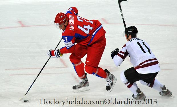 Russia 6 - 0 Lettonie