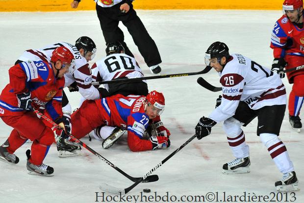 Russia 6 - 0 Lettonie