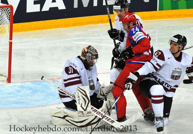 Russia 6 - 0 Lettonie