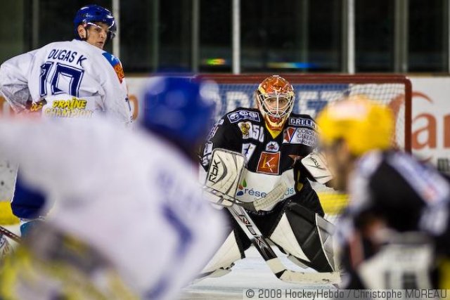 Photo hockey match Strasbourg  - Dijon  le 22/11/2008