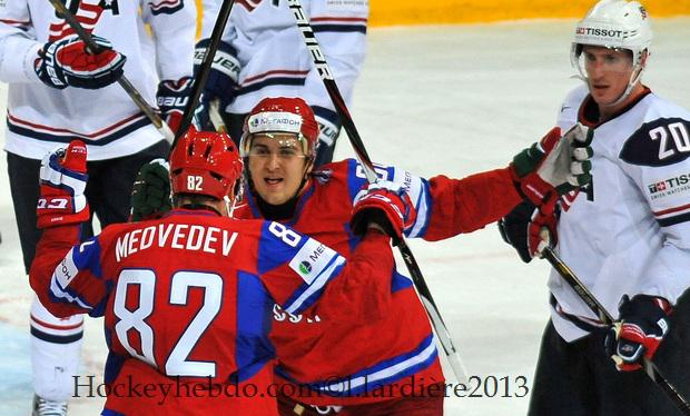 Russia 5 - 3 United States of America