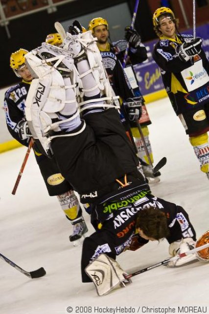 Photo hockey match Strasbourg  - Dijon  le 22/11/2008
