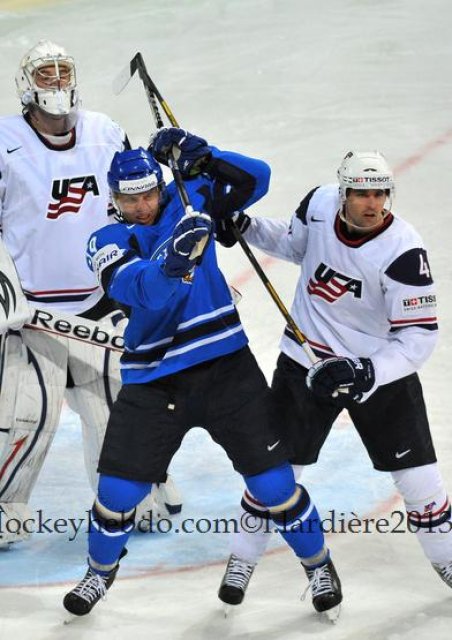 Photo hockey match Finland - United States of America le 08/05/2013