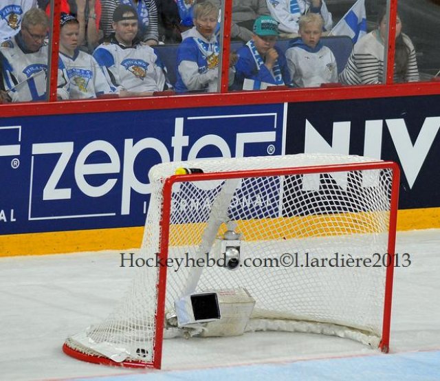 Photo hockey match Finland - United States of America le 08/05/2013