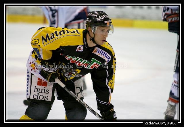 Photo hockey match Rouen - Angers  le 22/11/2008