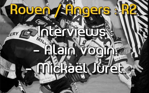 Photo hockey Alain Vogin & Michaël Juret - Ligue Magnus