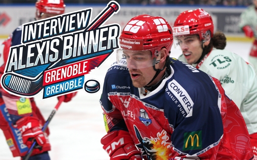 Photo hockey Alexis Binner Grenoble - Ligue Magnus : Grenoble  (Les Brûleurs de Loups)