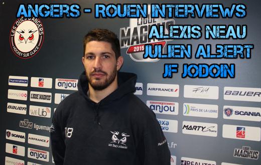 Photo hockey Angers - Rouen: réactions du côté des Ducs - Ligue Magnus