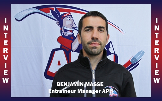Photo hockey APH - Interview de Benjamin Masse - Entraîneur Manager - Hockey en France : Gap (Association Promotion du Hockey sur glace)