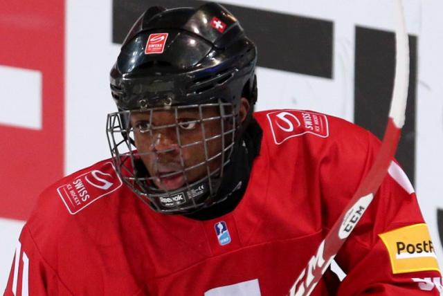 Photo hockey Auguste Impose: Abeille, Aigle et Rempart - Suisse - National League : Genève (Genève-Servette HC)