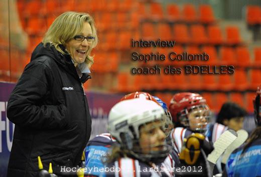 Photo hockey BDelles : interview Sophie Collomb - Hockey Féminin : Grenoble  (Les Brûleurs de Loups)