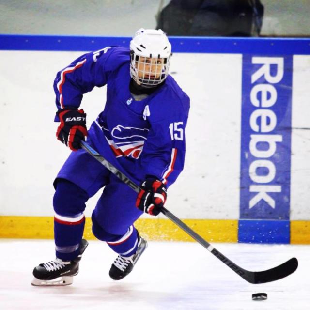 Photo hockey Betty Jouanny : Je veux gagner l