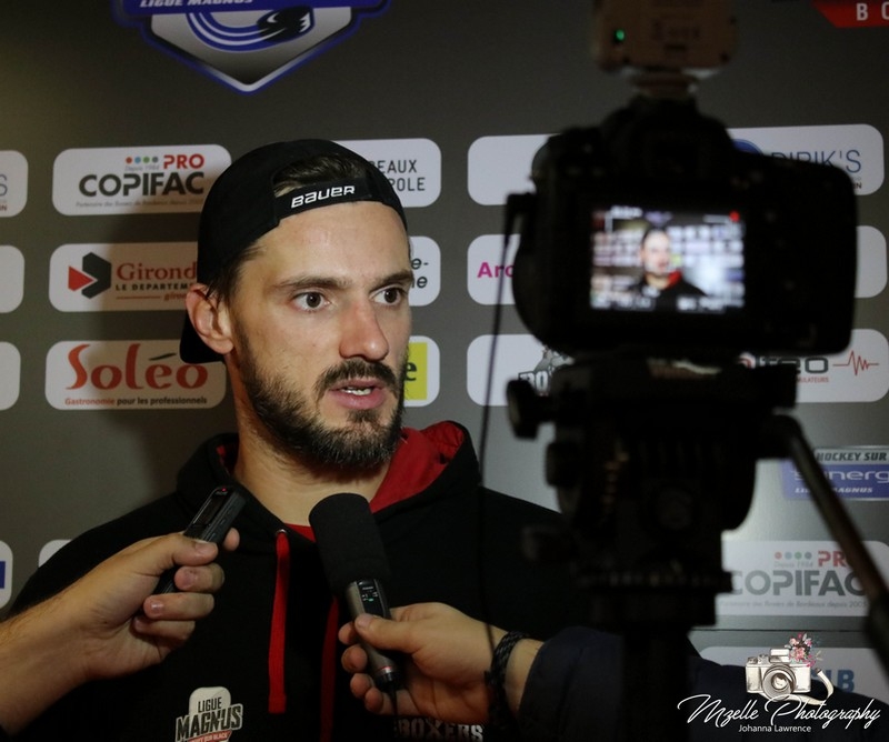 Photo hockey Bordeaux vs Anglet - Les réactions - Ligue Magnus