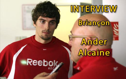 Photo hockey Briançon : Ander Alcaine - Ligue Magnus : Briançon  (Les Diables Rouges)