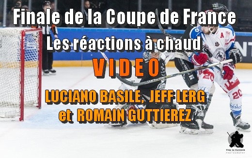 Photo hockey CDF - Commentaires à chaud - Les Perdants - Coupe de France
