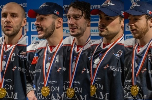 Photo hockey CDF - Réactions après match Angers - Coupe de France : Angers  (Les Ducs)