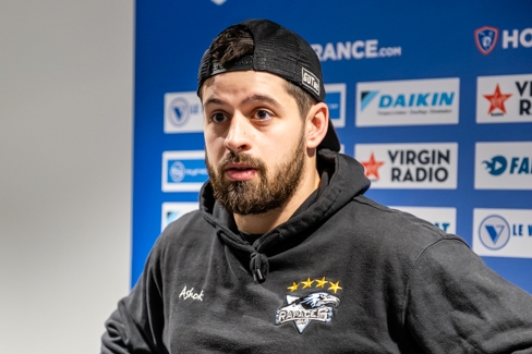 Photo hockey CDF - Réactions après match Gap - Coupe de France : Gap  (Les Rapaces)