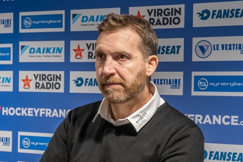 Photo hockey CDF - Réactions après match Gap - Coupe de France : Gap  (Les Rapaces)