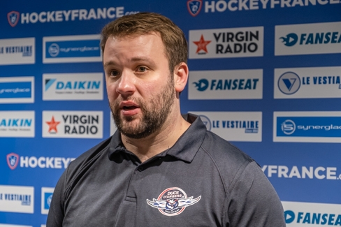 Photo hockey CDF - Réactions après match Angers - Coupe de France : Angers  (Les Ducs)