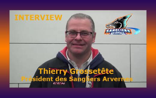 Photo hockey Clermont - Interview de Thierry Grossetête Président des Sangliers Arvernes - Division 1 : Clermont-Ferrand (Les Sangliers Arvernes)