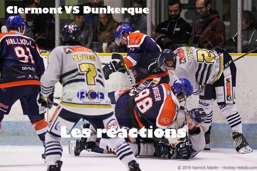 Photo hockey Clermont vs Dunkerque : Réactions - Division 1
