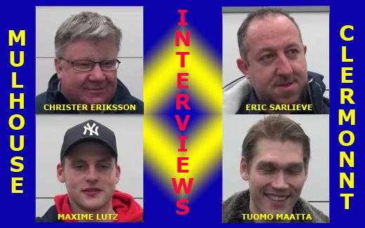 Photo hockey Clermont VS Mulhouse : Réactions d