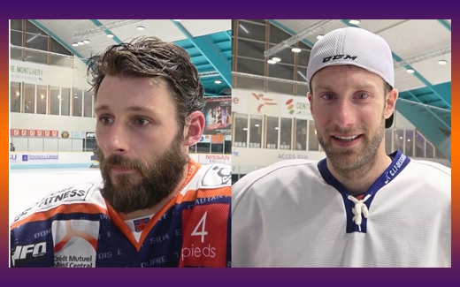 Photo hockey Clermont VS Paris : Réactions après match   - Division 2