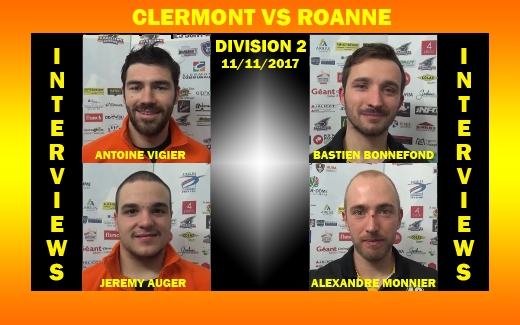 Photo hockey Clermont VS Roanne : Toutes les réactions après match   - Division 2