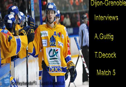 Photo hockey Dijon-Grenoble: réactions  - Ligue Magnus : Dijon  (Les Ducs)