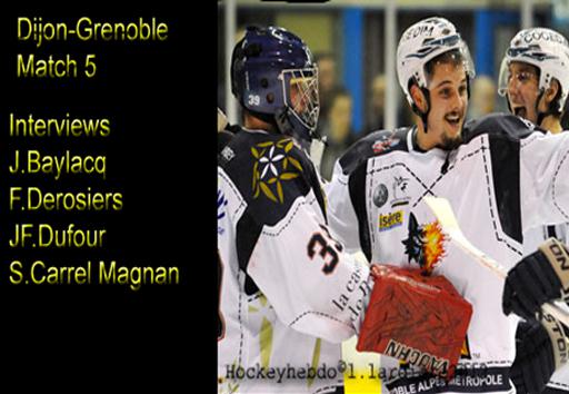 Photo hockey Dijon-Grenoble: réactions  - Ligue Magnus : Grenoble  (Les Brûleurs de Loups)
