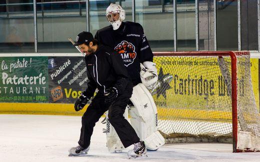 Photo hockey Eddy Ferhi, entraîneur de gardiens - Ligue Magnus : Epinal  (Les Wildcats)