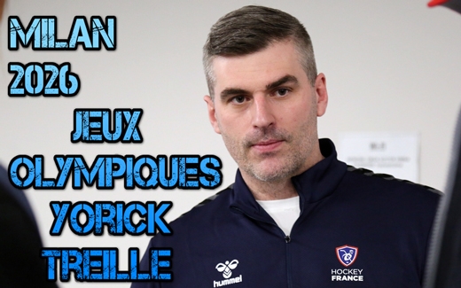 Photo hockey EDF : Entretien avec Yorick Treille avant les Jeux Olympiques - Jeux olympiques : France (Team France)
