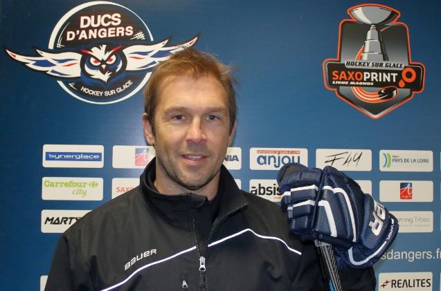 Photo hockey Entretien avec Jean-François JODOIN Coach des Ducs d’Angers. - Ligue Magnus : Angers  (Les Ducs)