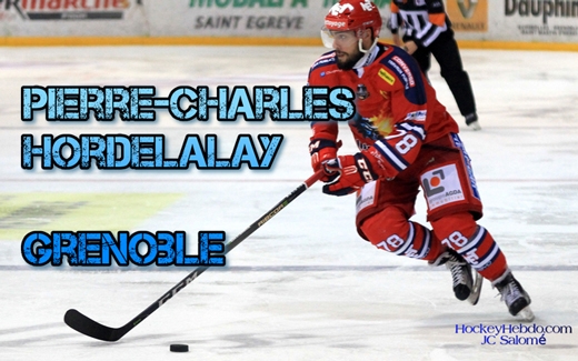 Photo hockey Entretien avec Pierre-Charles Hordelalay - Ligue Magnus : Grenoble  (Les Brûleurs de Loups)