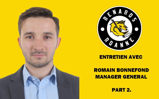 Photo hockey Entretien avec un manager posé et lucide - Partie 2 - Division 2 : Roanne (Les Renards)