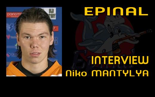 Photo hockey Entrevue avec Niko Mäntylä - Ligue Magnus : Epinal  (Les Wildcats)