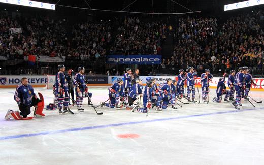 Photo hockey Finale CDF : Interviews des Grenoblois - Coupe de France : Grenoble  (Les Brûleurs de Loups)