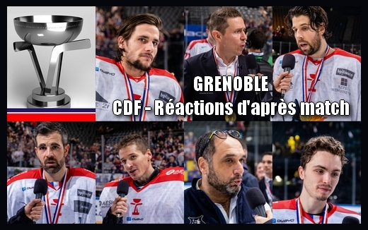 Photo hockey FINALE CDF : Réactions Grenobloises - Coupe de France : Grenoble (Les Brûleurs de Loups) Photo hockey FINALE CDF : Réactions Grenobloises - Coupe de France : Grenoble (Les Brûleurs de Loups)