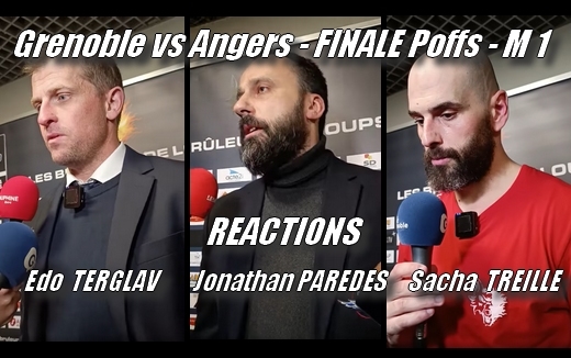 Photo hockey FINALE M1  - LES REACTIONS  d