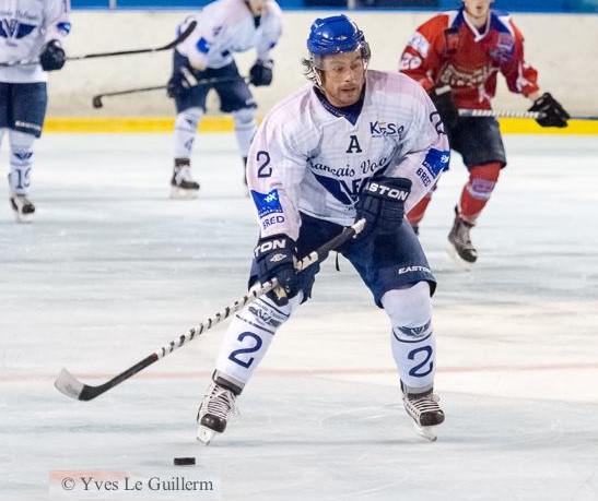 Photo hockey Français Volants : un banc pour deux - Division 2 : Paris (FV) (Les Français Volants)