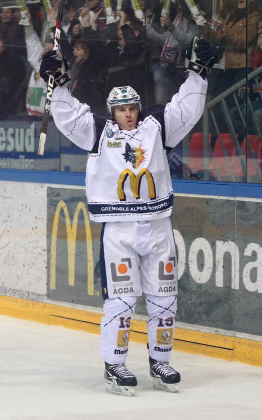 Photo hockey Grenoble : Anthony Aquino - Ligue Magnus : Grenoble  (Les Brûleurs de Loups)